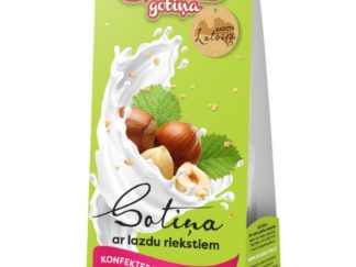 Milk - based candy „Gotiņa” with hazel- Nuts 185 g