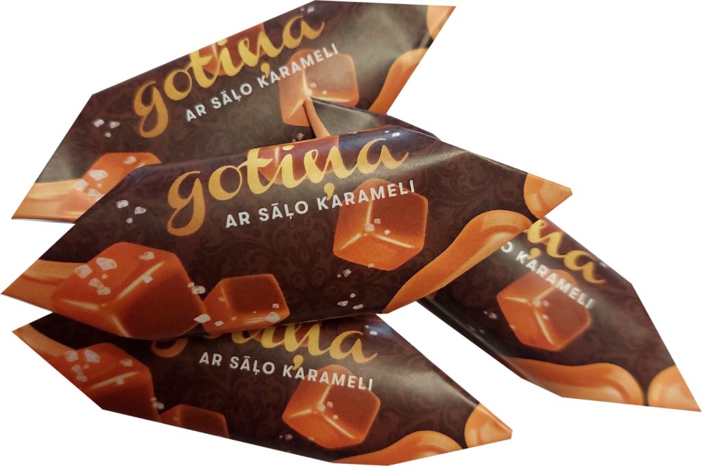 Candy "Gotiņa" with salted caramel 0.5kg - Saldus pārtikas kombināts