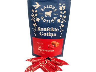 Candy "Gotiņa" with cranberries 0,200kg