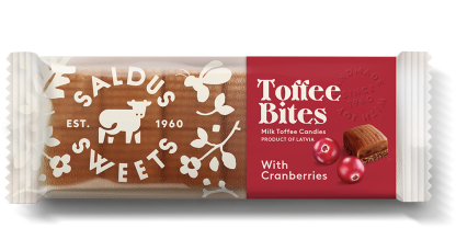 Toffee with cranberries 0,100kg