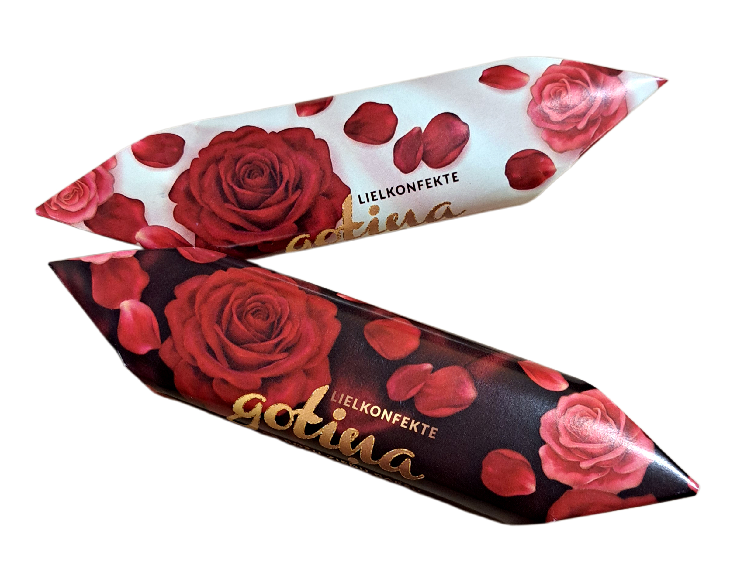 Lielkonfekte "Gotiņa ar rožu ziedu garšu" 60g