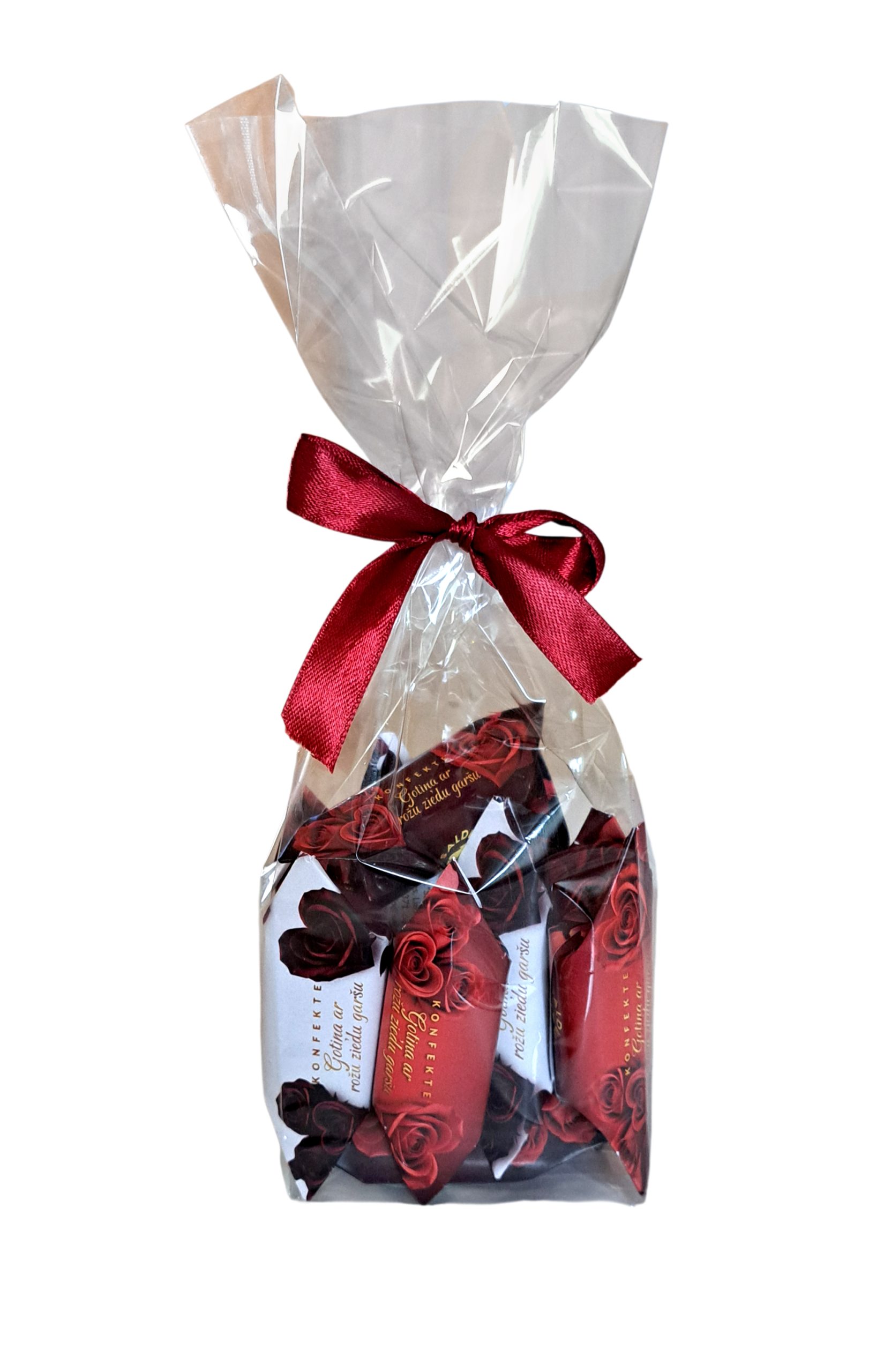 Konfekte "Gotiņa ar rožu ziedu garšu" 185g